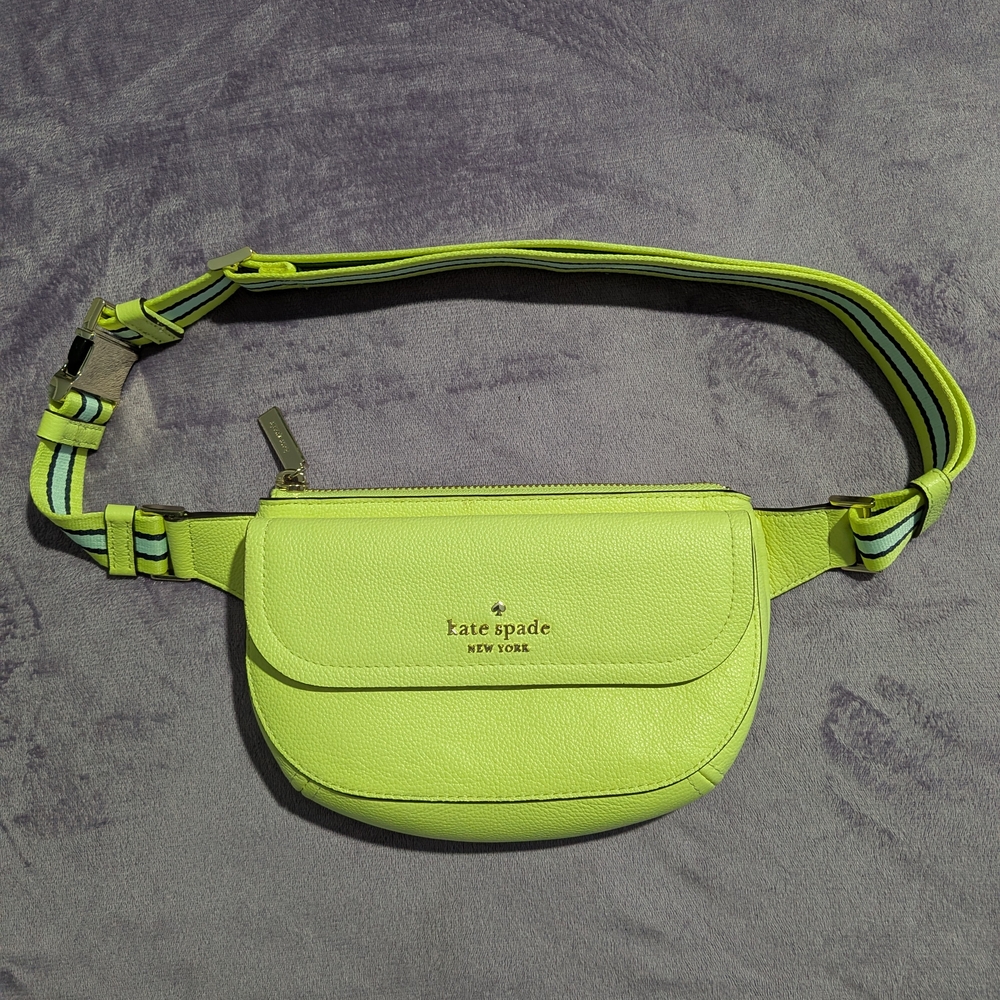 Kate Spade Neon Green Crossbody Bag